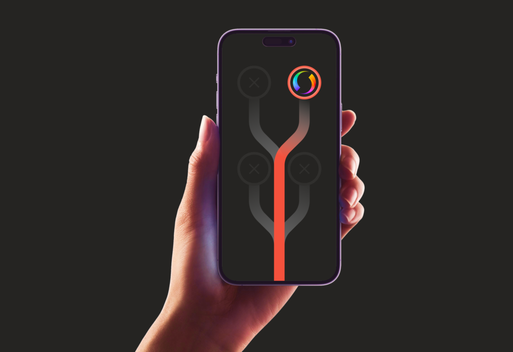 A phone showing Swish highlighted as the payment method.